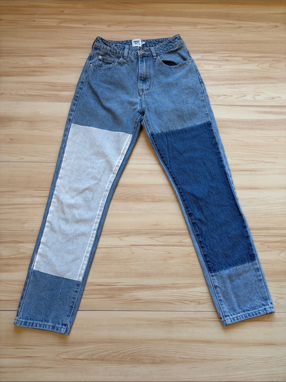 Princess Polly Light Blue Denim Overalls